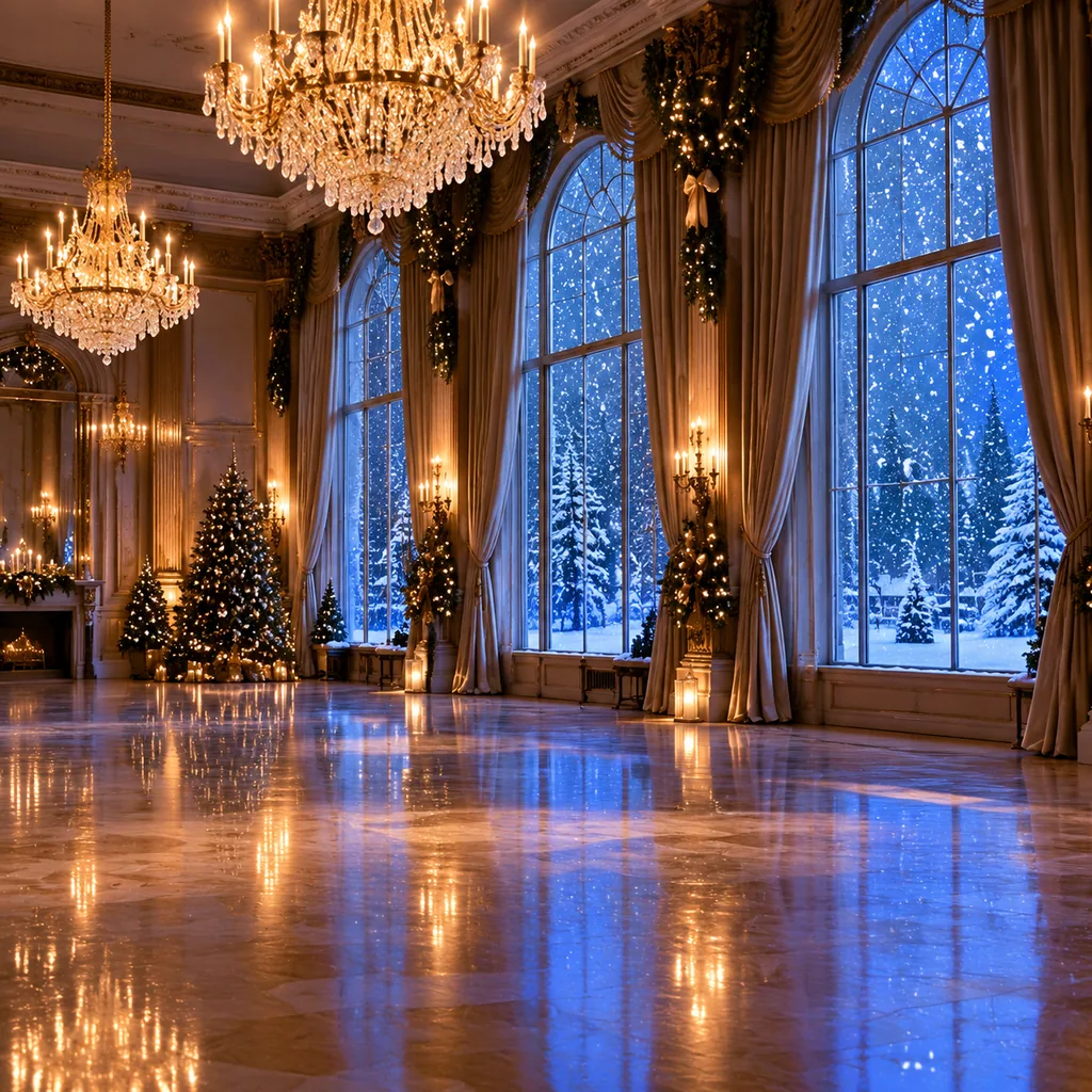 舞廳窗外的第一場雪