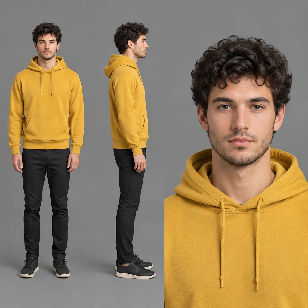 Photoreal Character Turnaround Sheet