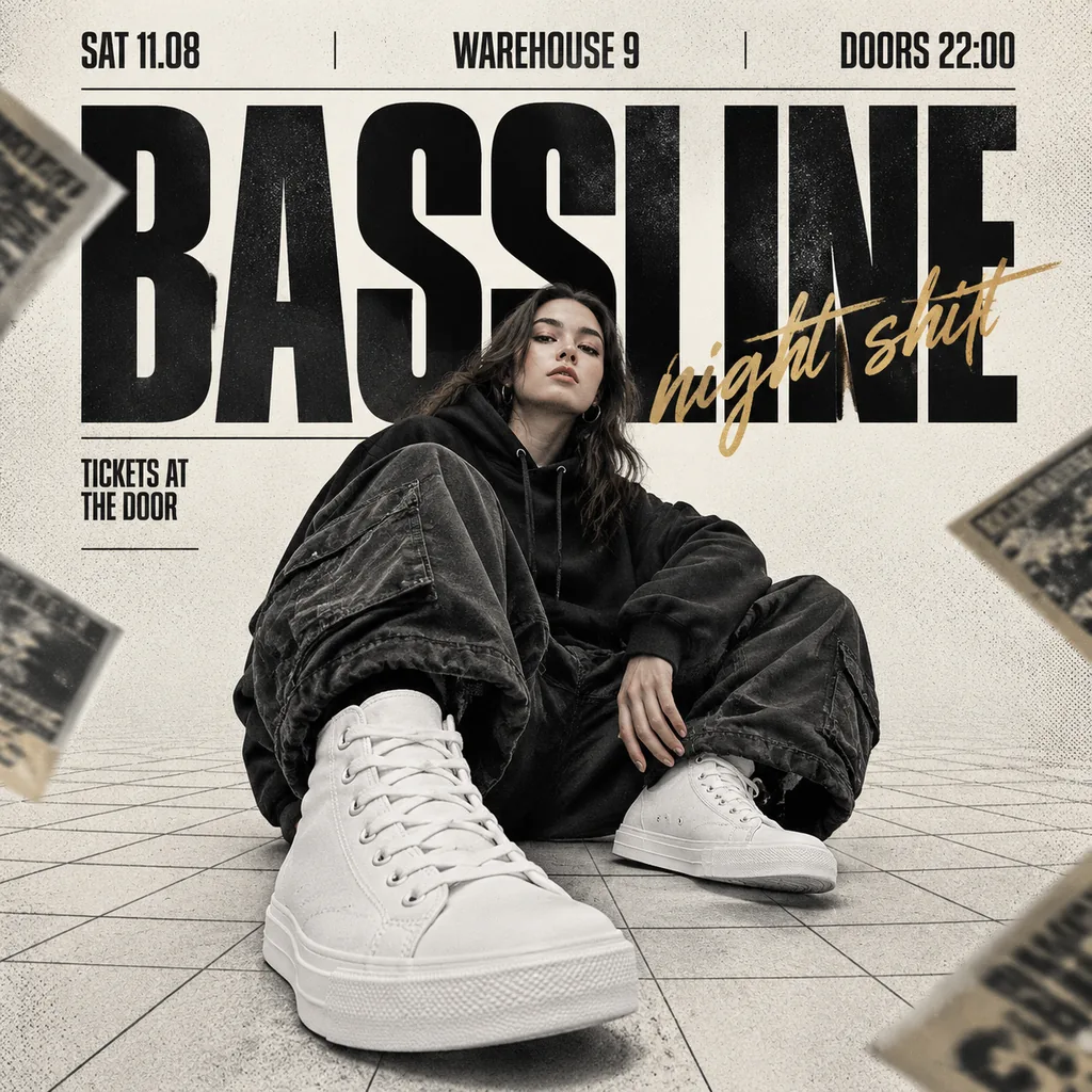 Swiss Underground Music Event Poster