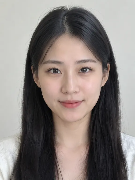 AI-generated reference image (fictional person/product)