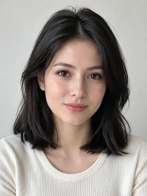 AI-generated reference image (fictional person/product)