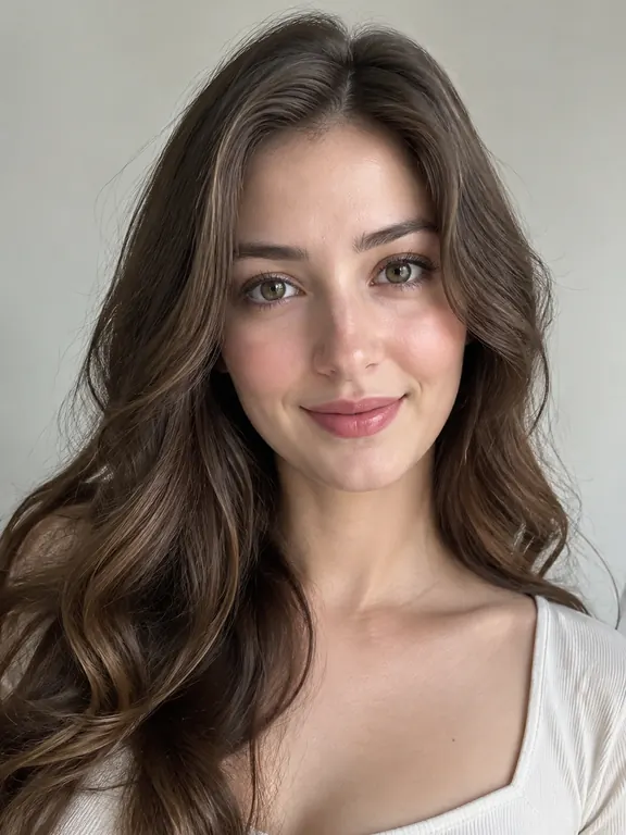 AI-generated reference image (fictional person/product)