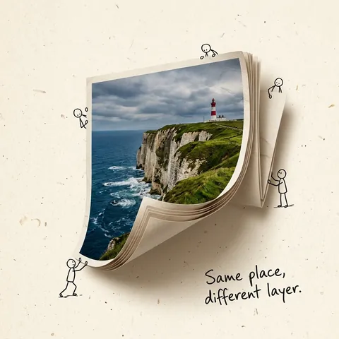 3D Scrapbook Floating Photo Cutout