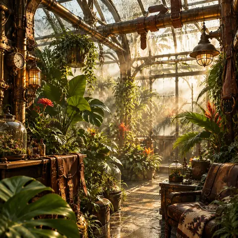 Botanical Greenhouse Cattlepunk