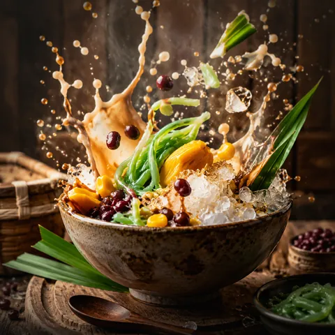 Cendol Dessert Coconut Splash
