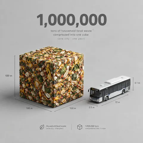 Data Cube Isometric 3D Render Prompt