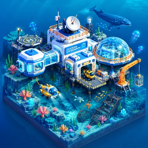Isometric Miniature Themed World Prompt