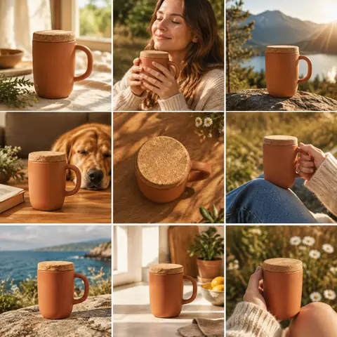 9-Image Social Feed Grid for One Product