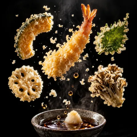Tempura Zero-Gravity Editorial