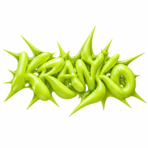 Y2K Inflated Spiky 3D Type Streetwear Logo Prompt